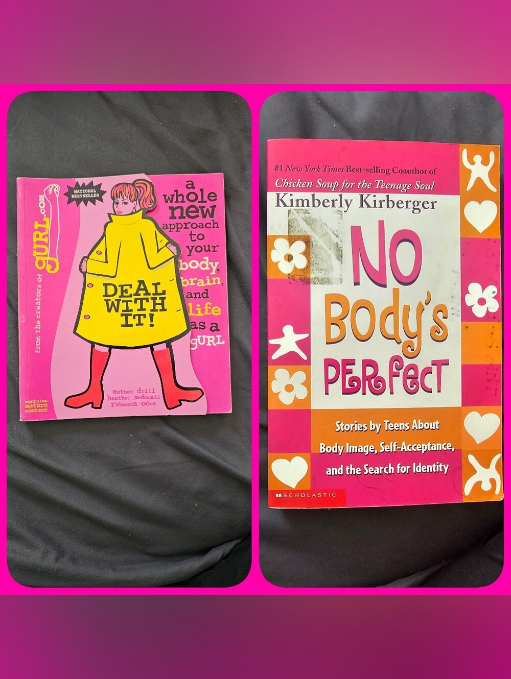 2 Book Bundle - No Body's Perfect & Deal With It!
